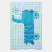 Blue Truck Theedoek (Verticaal)