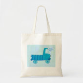 Blue Truck Tote Bag (Voorkant)