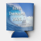 Blue Tsunami Election 2026 Blikjeskoeler (Voorkant)