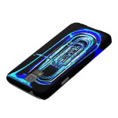 Blue Tuba Case-Mate Samsung Galaxy Hoesje (Onderkant)