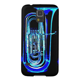 Blue Tuba Galaxy S5 Hoesje