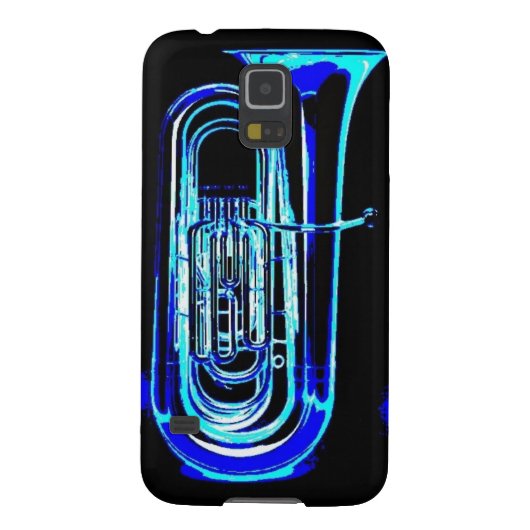 Blue Tuba Case-Mate Samsung Galaxy Hoesje (Achterkant)