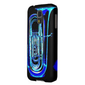 Blue Tuba Case-Mate Samsung Galaxy Hoesje (Achterkant Links)