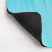 Blue Tube Wave Cool Teal Water Muismat (Hoek)