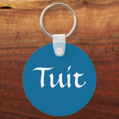 Blue Tuit Sleutelhanger (Voorkant)