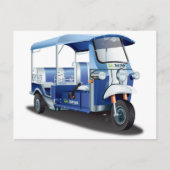 BLUE TUK TUK BRIEFKAART (Voorkant)