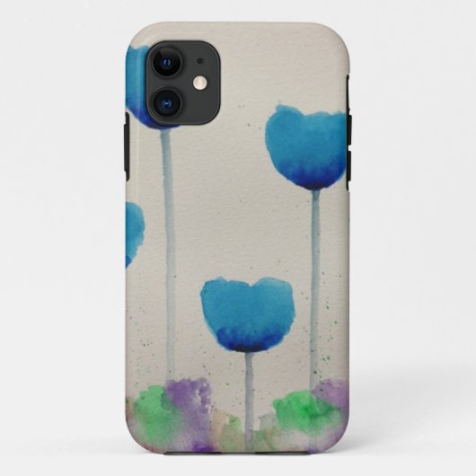 Blue Tulip iPhone 5/5s/5c Case-Mate iPhone Case (Achterkant)