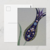 Blue Tulip Post Card Briefkaart (Voorkant / Achterkant)