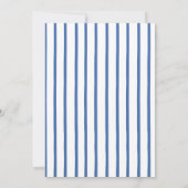 Blue Tulip Sweet 16 Kaart (Achterkant)