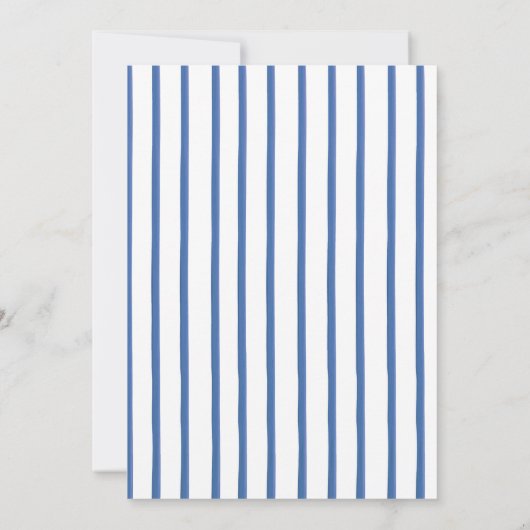 Blue Tulip Sweet 16 Kaart (Achterkant)