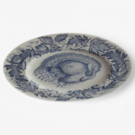 Blue Turkey Paper Bord (Gekanteld)