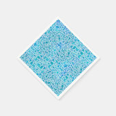 Blue Turquoise Mosaic Glass Tile Modern Chic Servet (Hoek)