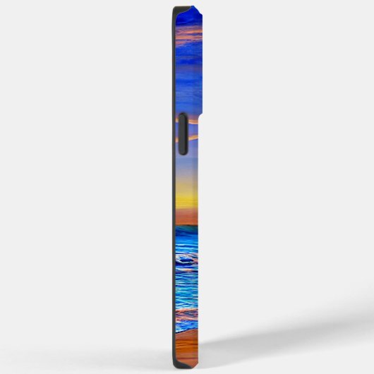 Blue Turquoise Ocean Sunset Case-Mate iPhone Case (Achterkant / Rechts)