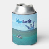 Blue Turtle Trawler Koelbox Blikjeskoeler (Blikje Voorkant)