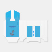 Blue Tuxedo Groomsman 🎩 Beste Man Gift Bedankdoosjes (Uitgevouwen)