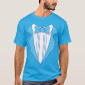 Blue Tuxedo T-Shirt (Voorkant)