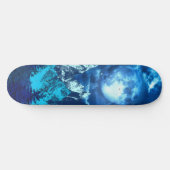 Blue Twilight Persoonlijk Skateboard (Horizontaal)