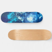 Blue Twilight Persoonlijk Skateboard (Horizontaal)