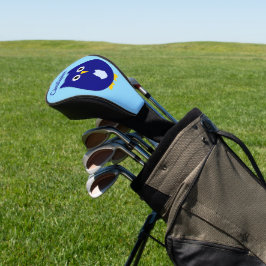 Blue Uil Ontwerp Golfheadcover