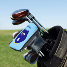 Blue Uil Ontwerp Golfheadcover