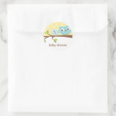 Blue Uilen Stickers (Tas)