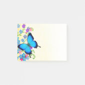 Blue Ulysses Butterfly Post-it Notes (Voorkant)