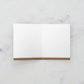 Blue Umbrella Note-Kaart Bedankkaart (Binnen)