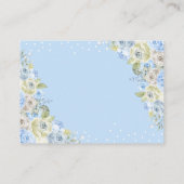 Blue Umbrella Teddy Bear Books for Baby Informatiekaartje (Achterkant)