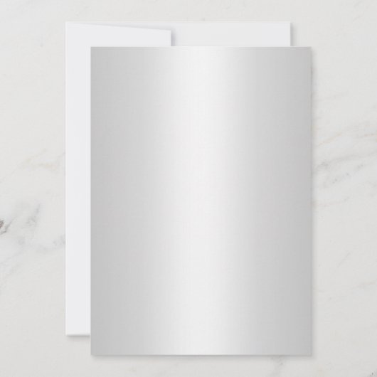 Blue under the Zee Sweet 16 Invitation Kaart (Achterkant)