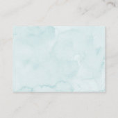 Blue Under the Zee Verjaardagsraad Hoeveel spel Informatiekaartje (Achterkant)