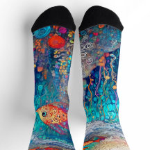 BLUE UNDERWATER SEALIFE ZOMER VROLIJK KLEURRIJK