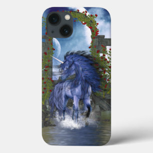 Blue Unicorn 2 iPhone 13 Hoesje