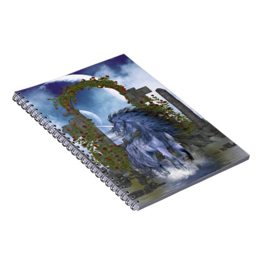 Blue Unicorn 2 Notitieboek (Rechterzijde)