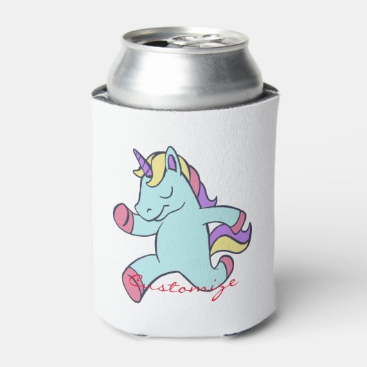 Blue Unicorn die Thunder_Cove runt Blikjeskoeler (Blikje Voorkant)