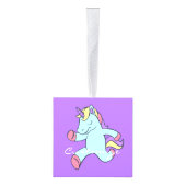 Blue Unicorn die Thunder_Cove runt Decoratie (Rechts)