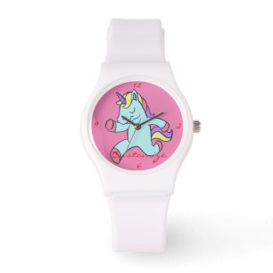 Blue Unicorn die Thunder_Cove runt Horloge