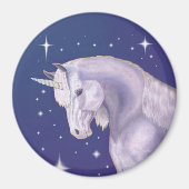 Blue Unicorn magnet (Voorkant)