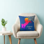 Blue UNICORN Personalized Keepomwille Kussen (Stoel)
