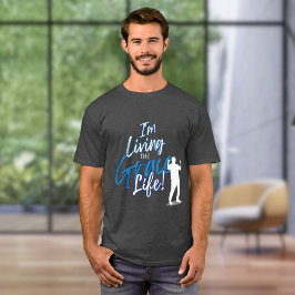 Blue Urban I’m Living the Grace Life Sillouette T-shirt