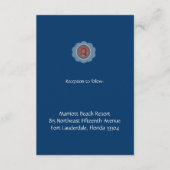 Blue Vaftisi Reception Informatiekaartje (Voorkant)