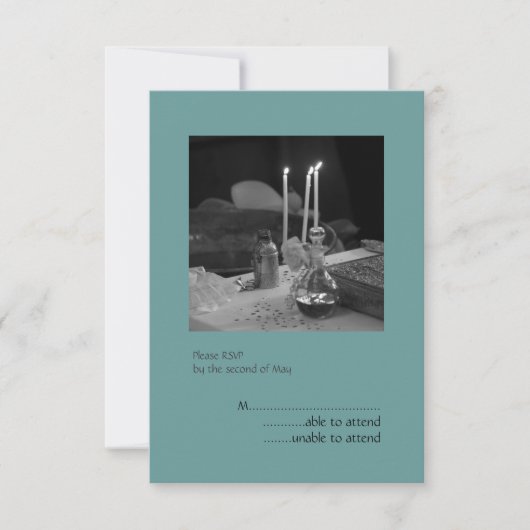 Blue Vaftisi RSVP (Voorkant)