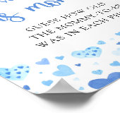 Blue Valentine Baby Shower How Old Was Mommy Game Poster (Hoek)