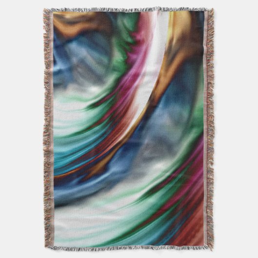 Blue Valley Whirlwind Rainbow Deken (Voorkant Verticaal)