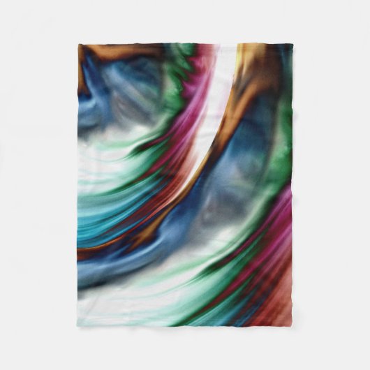 Blue Valley Whirlwind Rainbow Fleece Deken (Voorkant)