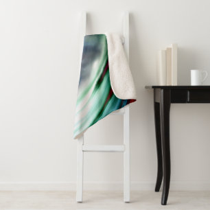 Blue Valley Whirlwind Rainbow Sherpa Deken