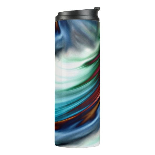 Blue Valley Whirlwind Rainbow Thermosbeker (Gedraaid links)