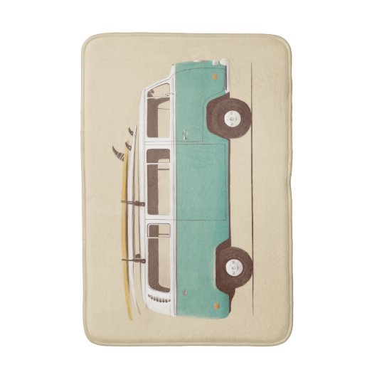 Blue Van | Florent Bodart Badmat (Voorkant Verticaal)