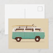 Blue Van | Florent Bodart Briefkaart (Voorkant / Achterkant)