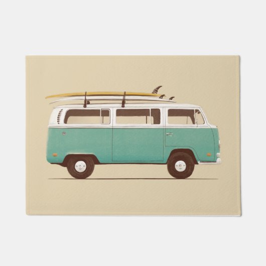 Blue Van | Florent Bodart Deurmat (Voorkant)