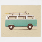 Blue Van | Florent Bodart Fleece Deken (Voorkant (Horizontaal))